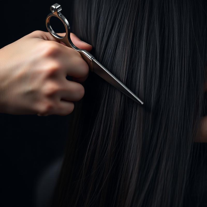 Stylist at work